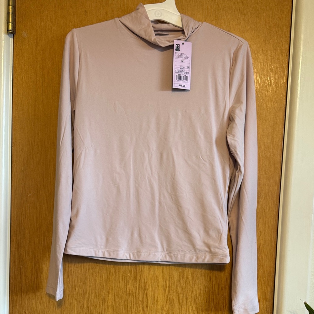 Women's Long Sleeve Top - Light Pink